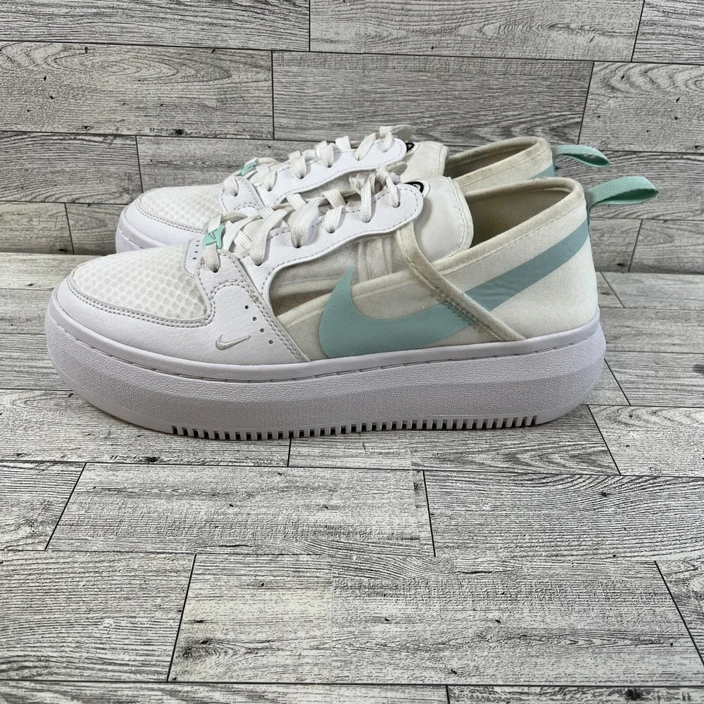 Nike Court Vision Alta‎ White Athletic Shoes CW6536-100 Women Size 9.5